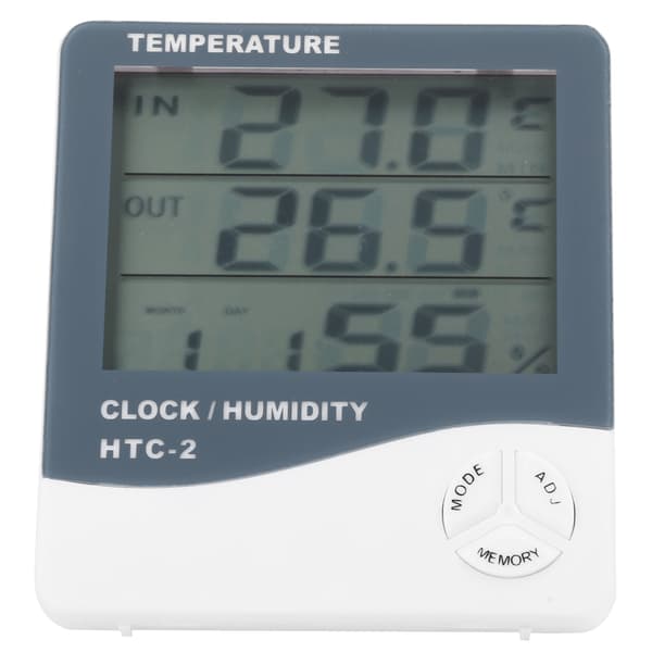 Thermometer Hygrometer Indoor Outdoor Temperature Humidity Meter Measuring Tool