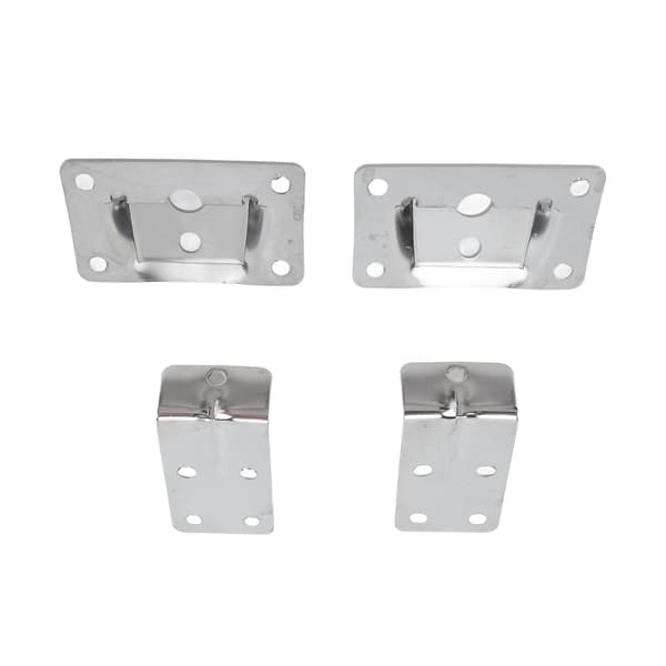 Removable Stainless Steel Caravan, 1 Pair Desk, Removable Table Bracket, Replacement for RV Boat