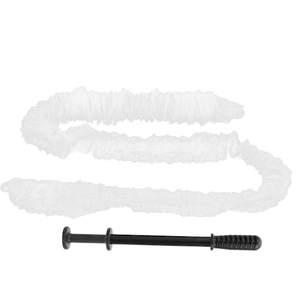 PVA-nett med smal maske, 5mx25mm, i rør, oppløselig for agnposer, fiskeutstyr