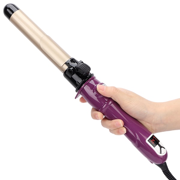 28 mm automatisk krøllejern Lilla Temperaturregulering Professionel krøllejern 110‑240V