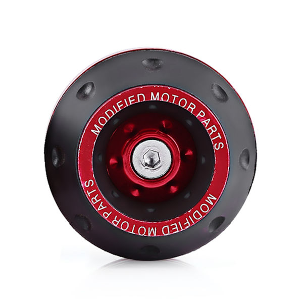 CNC Aluminium Front Fork Wheel Frame Sliders Motorcycle Crash Protector Scooter Moped Red
