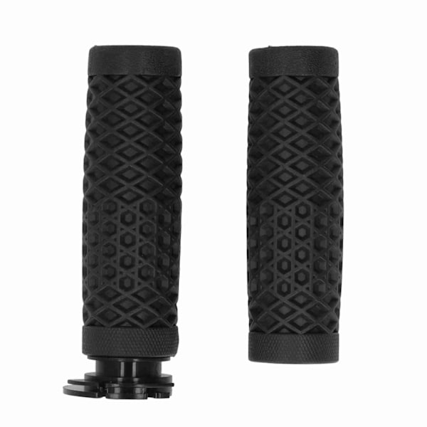 Motorcykel 22mm Styrehåndtag Gashåndtag Greb Silikon til GY6 50cc 80cc 125cc 150cc Scooter Sort