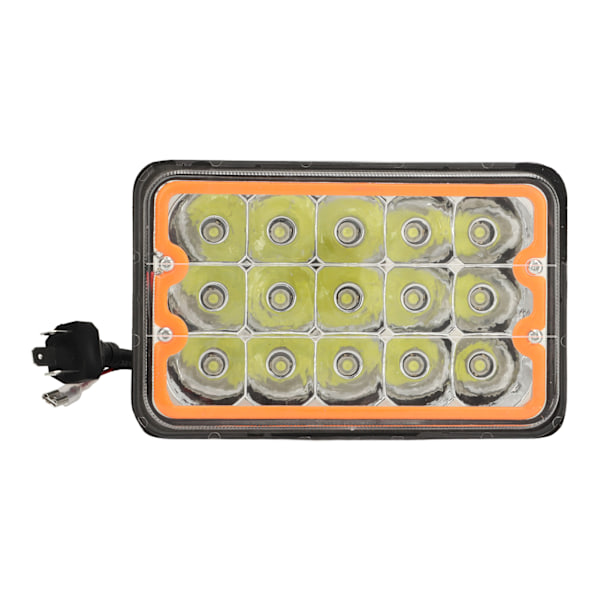 5 tum 45W LED-bil fyrkantig lampa med COB-bländare Lastbil Hög och låg stråle Fyrkantig lampa för fordon med förseglade strålkastare
