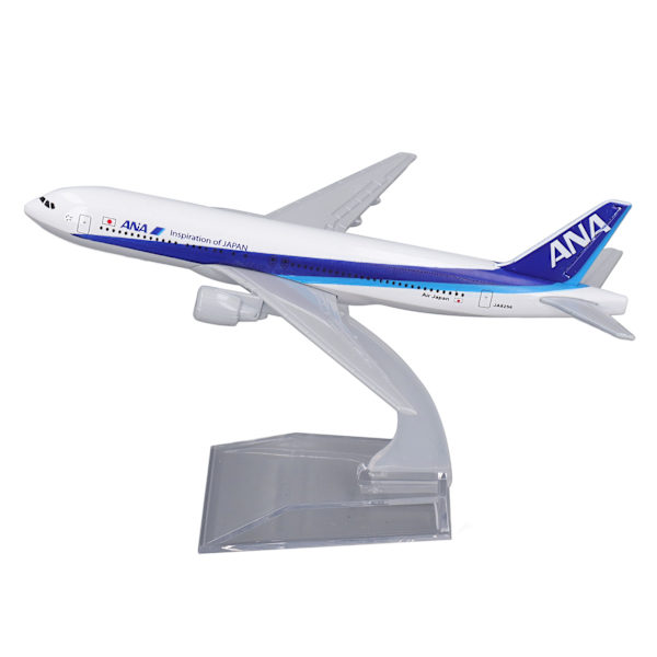 Flygplansmodell Japan Airlines B777-200 Simulerad flygplanslegering flygplansmodell för barn Present heminredning