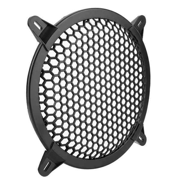 Bil Lyd Plast Mesh Cover Bas Højttaler Modifikation Beskyttelse Guard 8 tommer