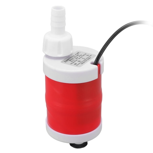 Akvarium nedsenkbar pumpe Multifunksjonell Bærbar Stille Lavt vannstand Fiskedam Vannpumpe DC12V 20W