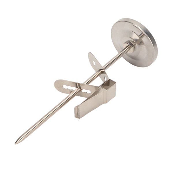 Sond Ovnstermometer Stor urskive Design Rustfritt stål Sond mattermometer med avtakbar klemme