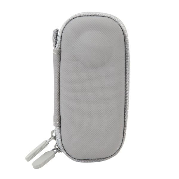 Actionkamera Bärväska Hård förvaringsväska PU Shell Soft Liner Bärbar actionkameratillbehör för Insta360 ONE X3 X2 Grå