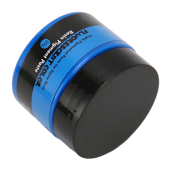 Epoxiharts Pigment 50g Fluorescerande Färg Hög Mättnad Enkel Användning Flytande Hartstillsats för Konst Hantverk DIY Tillverkning Fluorescerande Blå
