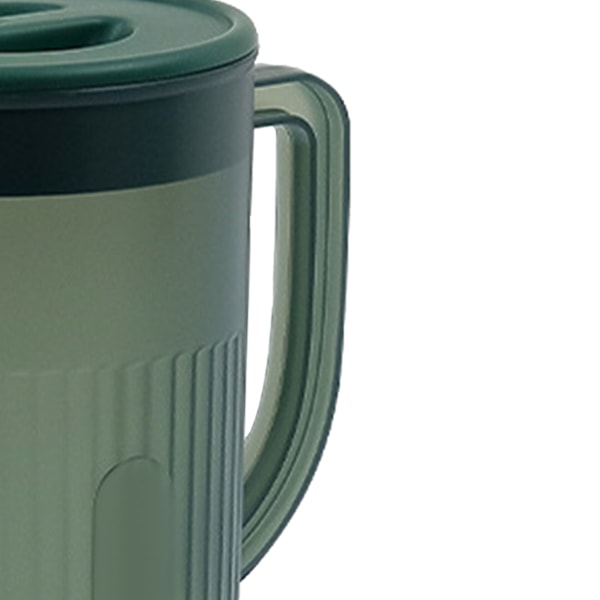 Plastkande med låg Stor kapacitet Høj temperaturbestandig koldvandskande til juice te mørkegrøn