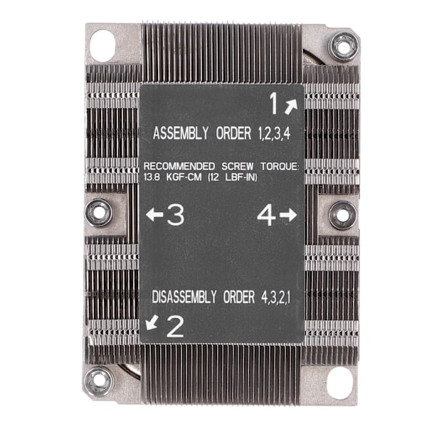 SNKP0067PS LGA 36470 1U X11 CPU-kylare för Purley-plattform Datortillbehör