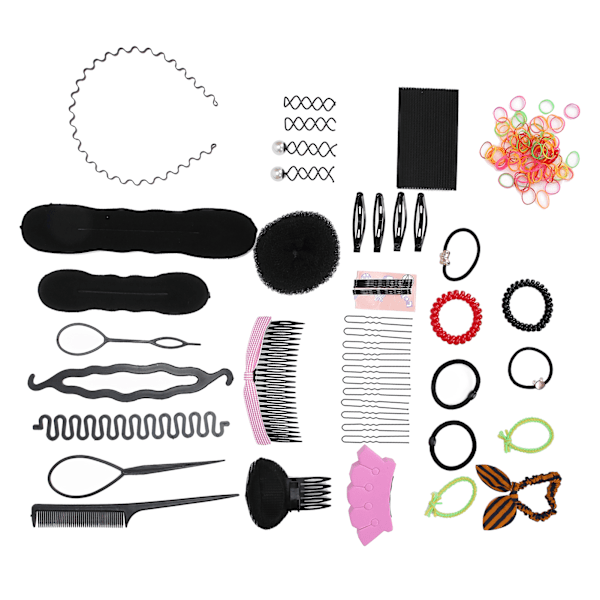 20pcs Hair Braiding Tool Set Styling Twists Plait Hairdressing Tool Hair Accessory