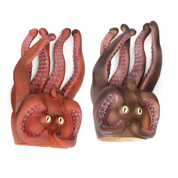 2pcs Animal Head Hand Puppet High Simulation Kids Educational Model Toy#3