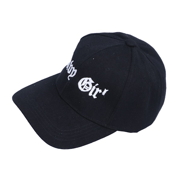 Broderet babyhue Justerbar Baseballhat til småbørn Baby Fritidshat til alder 15 (sort C)