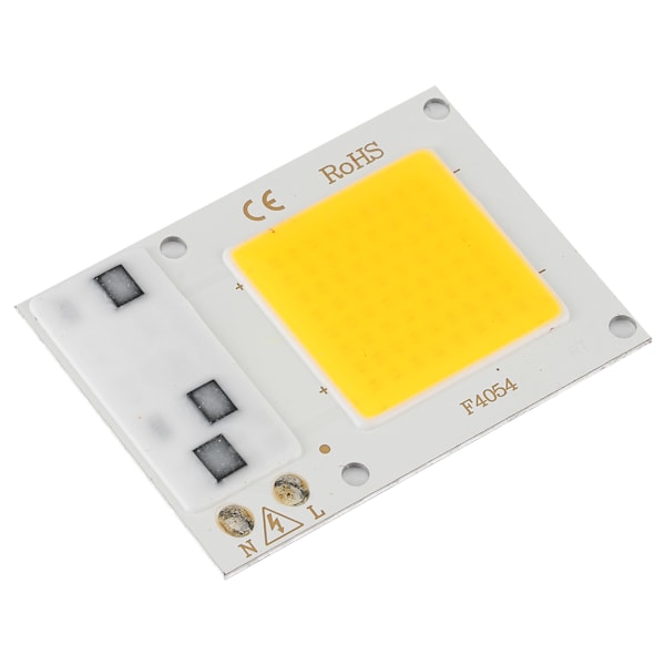 50W 220V Varmvit High Power LED Chip Högspänning COB ljuskälla ljustillbehör
