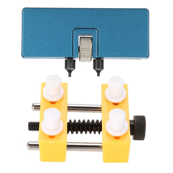 Professional Watch Repair Tool Kit Watch Back Case Cover Opener with Fixing Base