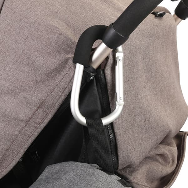 Stroller Hook Shopping Bag Aluminum Alloy Hook Clip for Stroller Pram Buggy