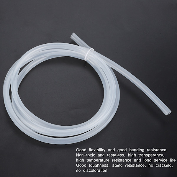 Flexibelt 2M silikonrör för vattenkylningssystem (7 * 9 mm)