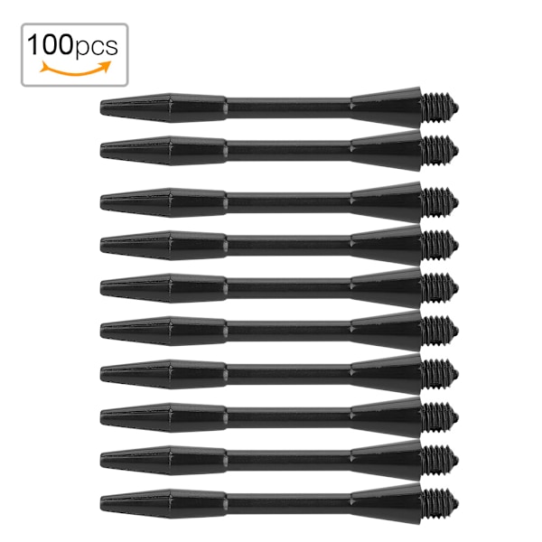 100 ST Stærke Holdbare Dart Skaft Pinde Plast PP Nylon Stang