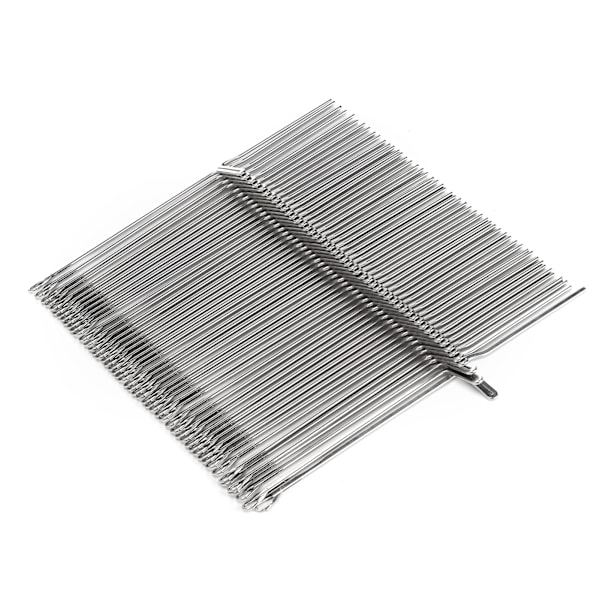 50 st Sticknålar Rostfritt Stål Slitstarka Tygsömnadsnålar Set för DIY Hantverk Stickmaskin KH710