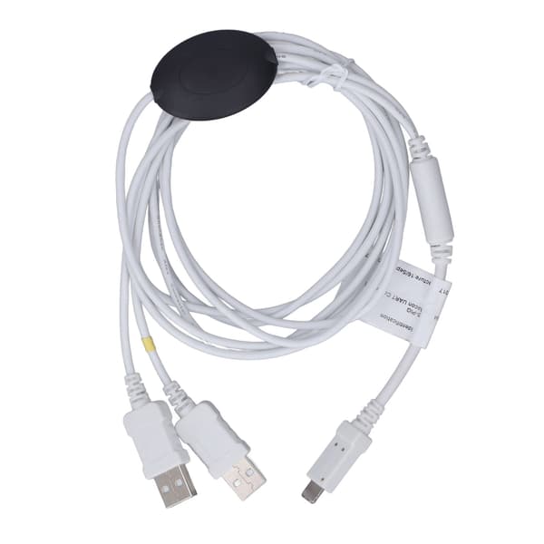 DCSD USB Flash Engineering-kabel sanntidsdeteksjon mobiltelefontestledning for iPhone 6S X svart
