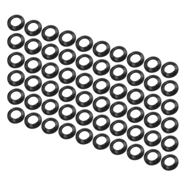 60 st Fiskespö Byggande Silikon Elastisk lindning Check Dress Ring Trim Ring Adapter8.5MM