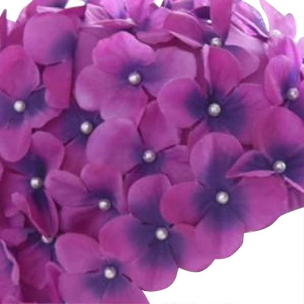 Trendy badehætte med lyserøde blomster, til alle svømmeniveauer, julegave Violet