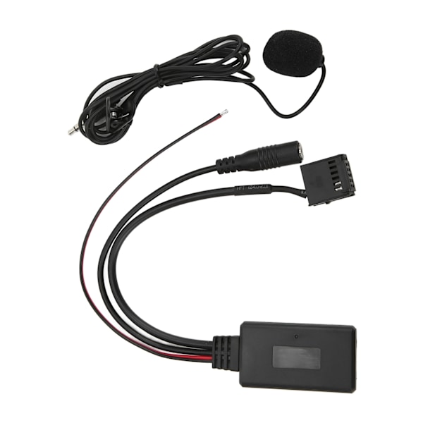 Bluetooth Aux-ljudkabeladapter Mikrofon Handsfree Ersättning för Mondeo Focus 6000CD
