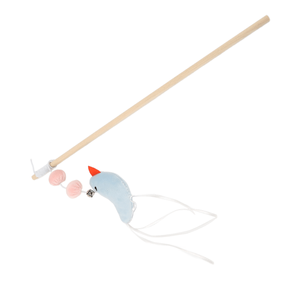 Funny Cat Stick Interaktiv och lätt naturlig trästång Rolig Cat Stick för katt