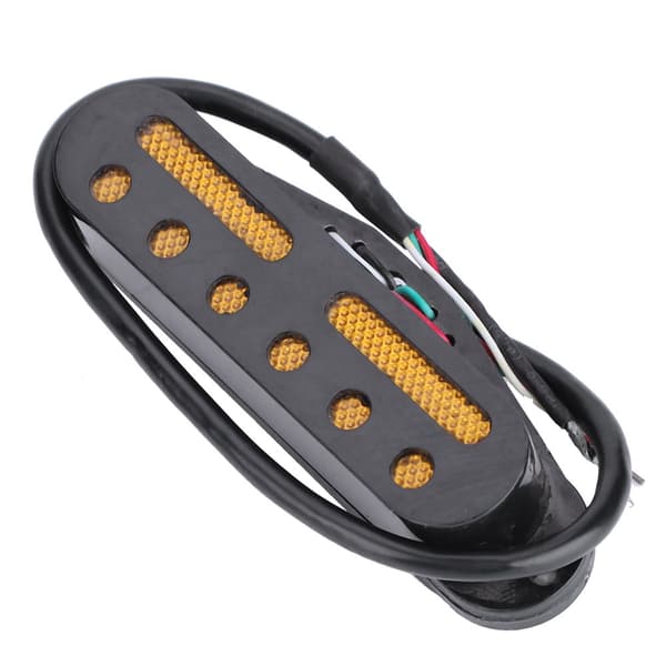 3 stk. Single Coil SSS Pickup Sæt til ST Style Guitar Sort