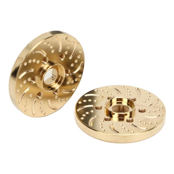 2 kpl Messinki Pyörän Painot 1,9 2,2 tuumaa RC Crawler Auto Hex Nav Adapter Malli Päivitysosia 6mm