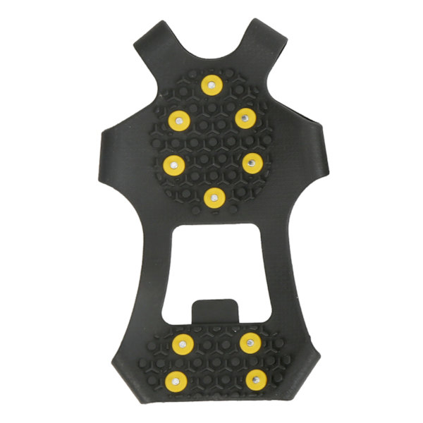 Et par 10 tænder anti-slip ispigge sko beskyttelse Grips Spikes Klatretrin til udendørs vandring klatring (XL: 45-47)