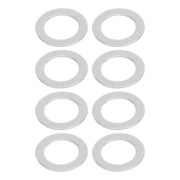 60 kpl tasainen ruostumattomasta teräksestä valmistettu tiiviste 6 mm sisähalkaisija 9 mm ulkohalkaisija Huoltovarusteet 4807-0609-0500
