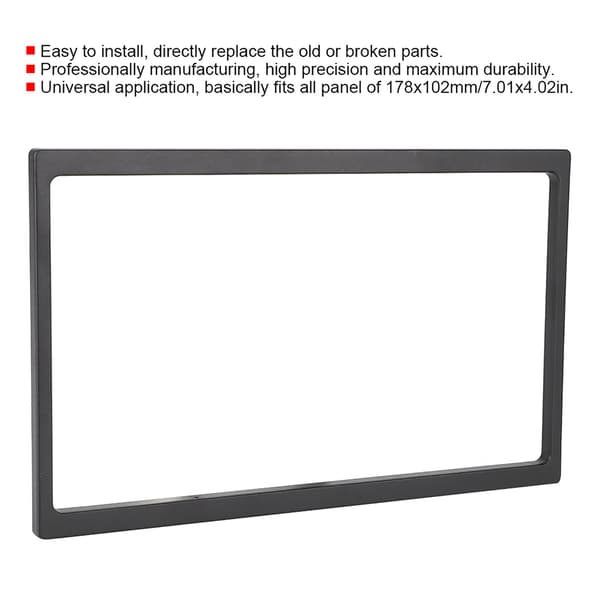 Universal 7 tommer 2 Din Bil DVD Navigation Lydramme til 178x102mm