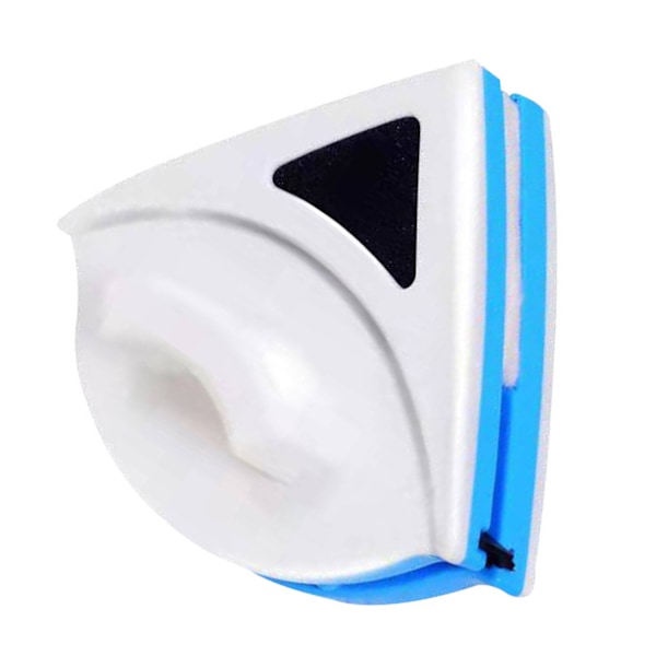 Magnetisk fönsterputsare blå triangelform enkelsidig magnetisk glastorkare tvättborste verktyg P3‑8mm