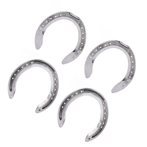4st Hästskor Aluminiumlegering Lättvikt Pålitlig Praktisk Ridtillbehör för Racecourse Farm No. 6