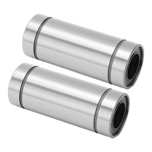 2 STK LM16LUU Lengre Lineære Bevegelseslager Høy Torsion Lav Støy Kulelager for CNC-maskin