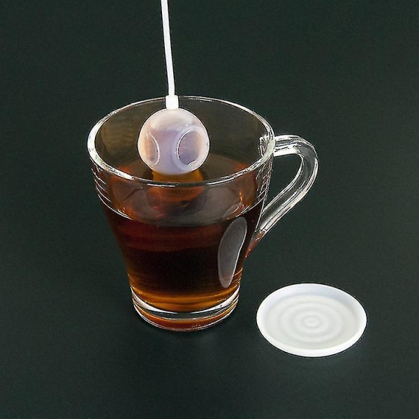 Diver Tea Brewer Silikone Submariner Tea Leak Tea Set Diver Tea Strainer (blå) (1 stk)