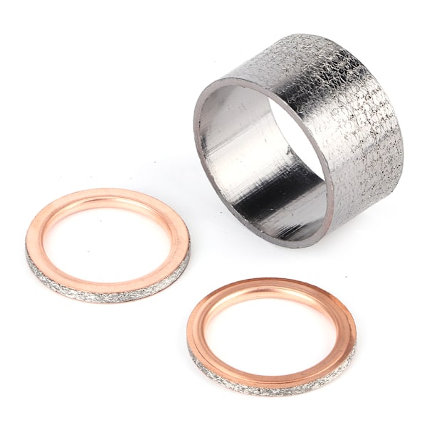 Kobber eksospakning tetningsring passer for Yamaha Rhino 660 YXR660F