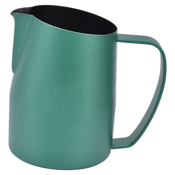 Fortettet melkeskummingkanne spiss tut skummekrus 450 ml med fasad topp PTFE-belegg for kaffemaskin CafeGreen
