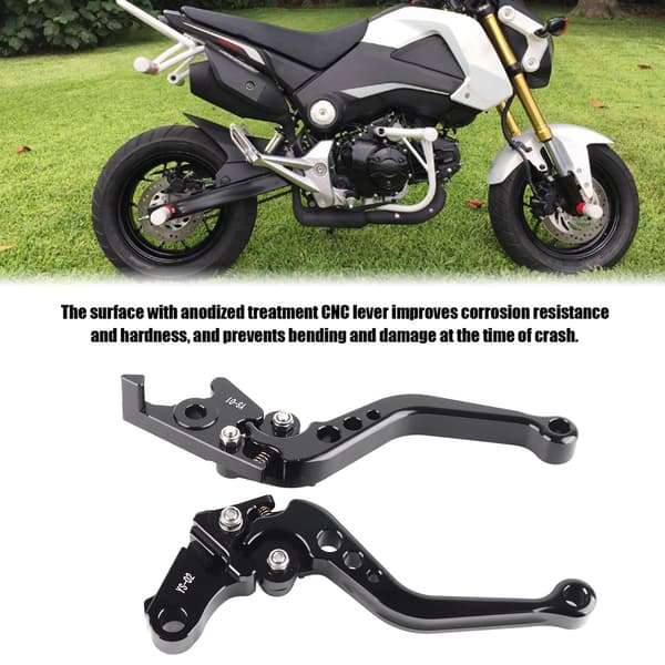 Motorcykel Kobling Kort Bremsegreb til Grom MSX125 - Sort 13-18