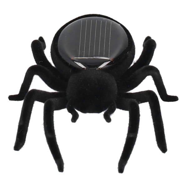 Solcelledrevet Simulerings-Edderkop Legetøj Naturtro Vibrationer Tarantula Solcelledrevet Puslespil Legetøj