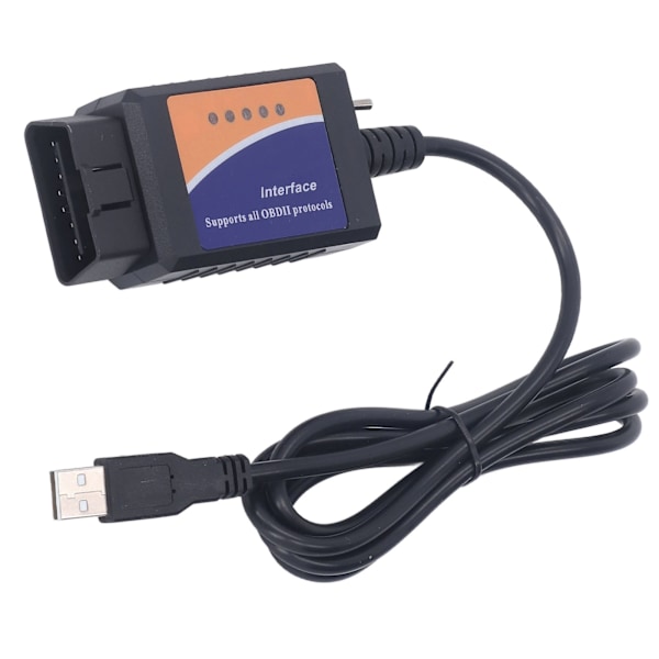 Bildiagnostiskt Verktyg för ELM327 PIC18F25K80 med CD-stöd för Alla OBD2-Protokoll Ersättning för Ford