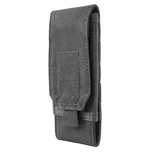Heavy Duty Tactical Army Molle väska för mobiltelefon bälte case utomhus hölster cover black