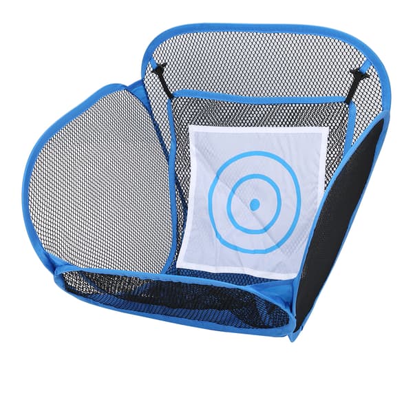 GP2220 Blå Foldbar Golfnet til Pitching, Chipping, Opsamling, Træning og Øvelse