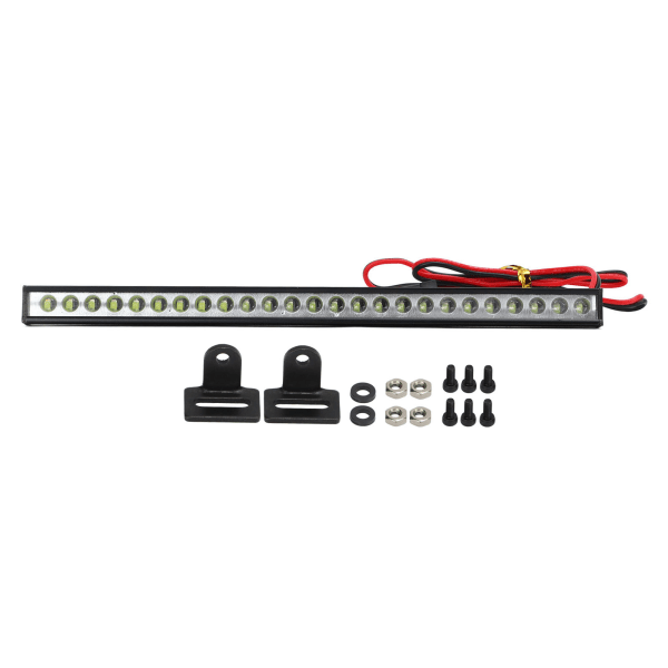 RC Bil Taklampe Bar Høy Lysstyrke Robust Liten Crawler Lys Bar for 1/8 1/10 1/12 1/14 RC Kjøretøy 5‑14.8V