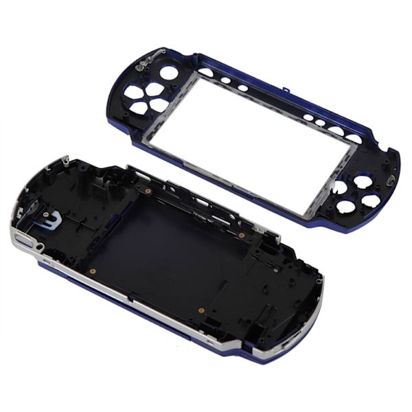 PSP 1000 Blå Full Shell Housing Set med knappsæt