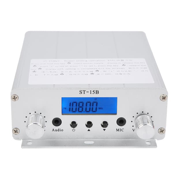 FM-sender TNC-interface til radiosendestation 87-108MHZ 1,5W/5W HY-ST-15BV2