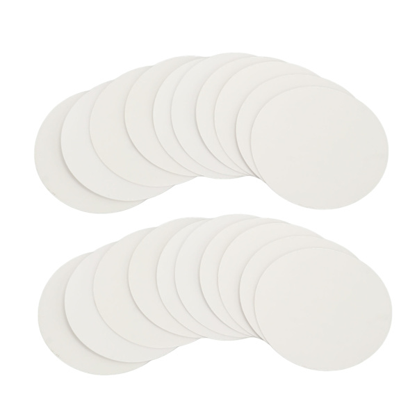 20st Rund TPU Reparation Patch Stark självhäftande Transparent TPU Vattentät Reparation Patch för Tält Luftmadrasser Uppblåsbara båtar