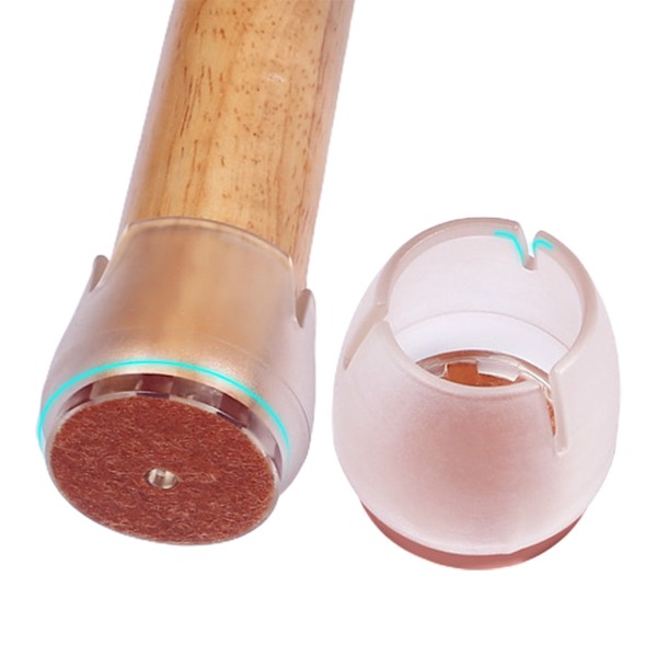 16st Stol Benskydd Anti Scratch Stol Ben Transparent Stol Benskydd